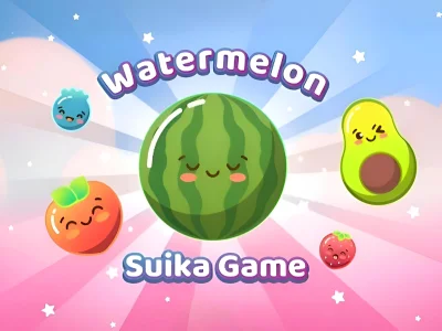 Logħba Watermelon Suika Game onlajn