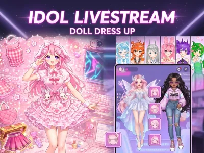 Logħba Idol Livestream: Doll Dress Up onlajn