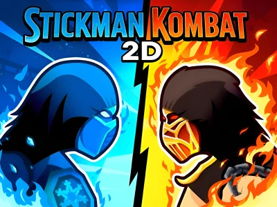 Logħba Stickman Kombat 2D onlajn