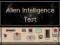 Logħba Alien Intelligence Test onlajn