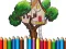 Logħba Tree House Coloring Book onlajn