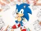 Logħba Sonic Coloring onlajn