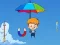 Logħba Umbrella Falling Guy onlajn