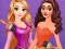 Logħba Disney Princesses Rainbow Dresses onlajn