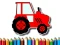 Logħba Easy Kids Coloring Tractor onlajn