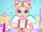 Logħba Naughty Baby Elsa's Weekend onlajn