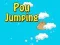 Logħba Pou Jumping onlajn