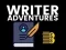 Logħba Writer Adventures onlajn
