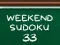 Logħba Weekend Sudoku 33 onlajn