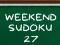 Logħba Weekend Sudoku 27 onlajn
