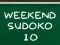 Logħba Weekend Sudoku 10 onlajn