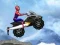 Logħba Spiderman Snow Scooter onlajn