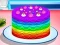 Logħba Cooking Rainbow Cake onlajn