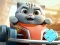Logħba Jigsaw Puzzle: Cat Racing Driver onlajn