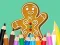 Logħba Coloring Book: Gingerbreads onlajn