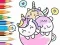 Logħba Coloring Book: A Cup Of Unicorn onlajn