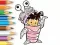 Logħba Coloring Book: Monster Costume Girl onlajn