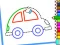 Logħba Toddler Drawing: Cute Car onlajn