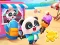 Logħba Jigsaw Puzzle: Baby Panda Ice Cream Car onlajn