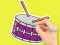 Logħba Coloring Book: Star Drum onlajn