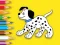 Logħba Coloring Book: Cute Spotted Dog onlajn