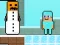 Logħba Noob vs Pro Snowman onlajn