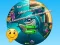 Logħba Round Jigsaw Puzzle Collect Pictures of Funny Ocean Inhabitants onlajn