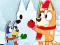 Logħba Jigsaw Puzzle: Bluey Christmas Snowman onlajn