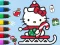 Logħba Coloring Book: Hello Kitty Christmas onlajn