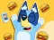 Logħba Jigsaw Puzzle: Burger Dog Bluey onlajn