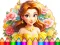 Logħba Coloring Book: Flower Dress Up onlajn