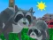 Logħba Raccoon Adventure City Simulator 3d onlajn