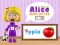 Logħba World of Alice First Letter onlajn