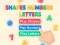 Logħba Shapes Numbers Letters onlajn