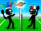 Logħba Stickman Sports Badminton onlajn