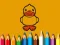 Logħba Back To School: Ducks Coloring Book onlajn