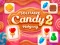 Logħba Solitaire Mahjong Candy 2 onlajn