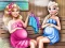 Logħba Cute Mommies Pregnant Sauna onlajn