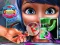 Logħba Dotted Girl Tongue Doctor onlajn
