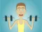 Logħba Muscle Clicker onlajn
