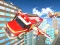 Logħba Flying Fire Truck Driving Sim onlajn