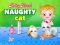 Logħba Baby Hazel - naughty cat onlajn