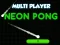 Logħba Neon Pong Multi Player onlajn