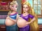 Logħba Happy Princesses Pregnant BFFS onlajn
