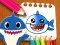 Logħba Baby Shark Coloring Book onlajn