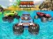 Logħba Monster Truck Beach Surfing onlajn