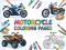 Logħba Motorcycle Coloring Pages onlajn