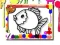 Logħba Fish Coloring Book onlajn