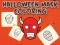 Logħba Halloween Mask Coloring Book onlajn