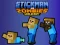 Logħba Stickman vs Zombies WorldCraft onlajn
